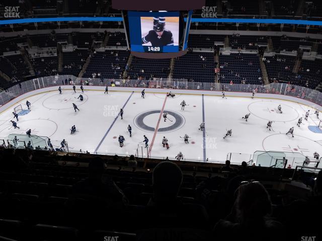 Seating view for Canada Life Centre Section 320