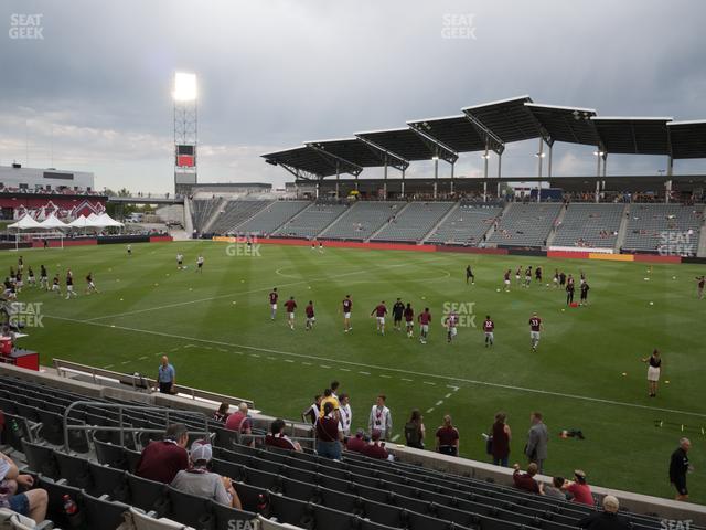 Seating view for Dick's Sporting Goods Park Section 126