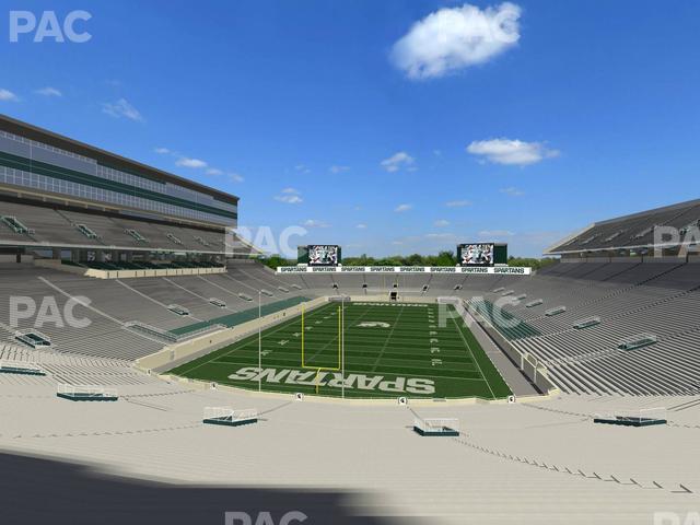 Seating view for Spartan Stadium (Michigan) Section 15