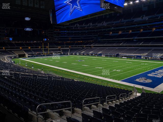 Seating view for AT&T Stadium Section Hall Of Fame Suite 249