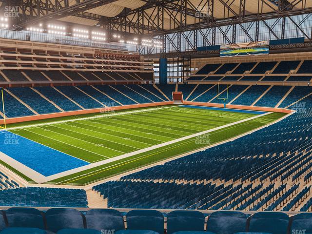 Seating view for Ford Field Section 224