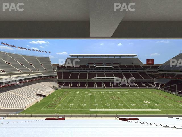 Seating view for Kyle Field Section 236