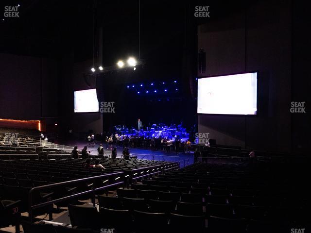 Seating view for Arizona Financial Theatre Section Main Floor 1