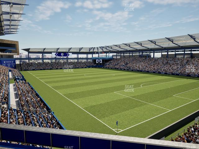 Seating view for Children's Mercy Park Section Ga Bud Light Landing