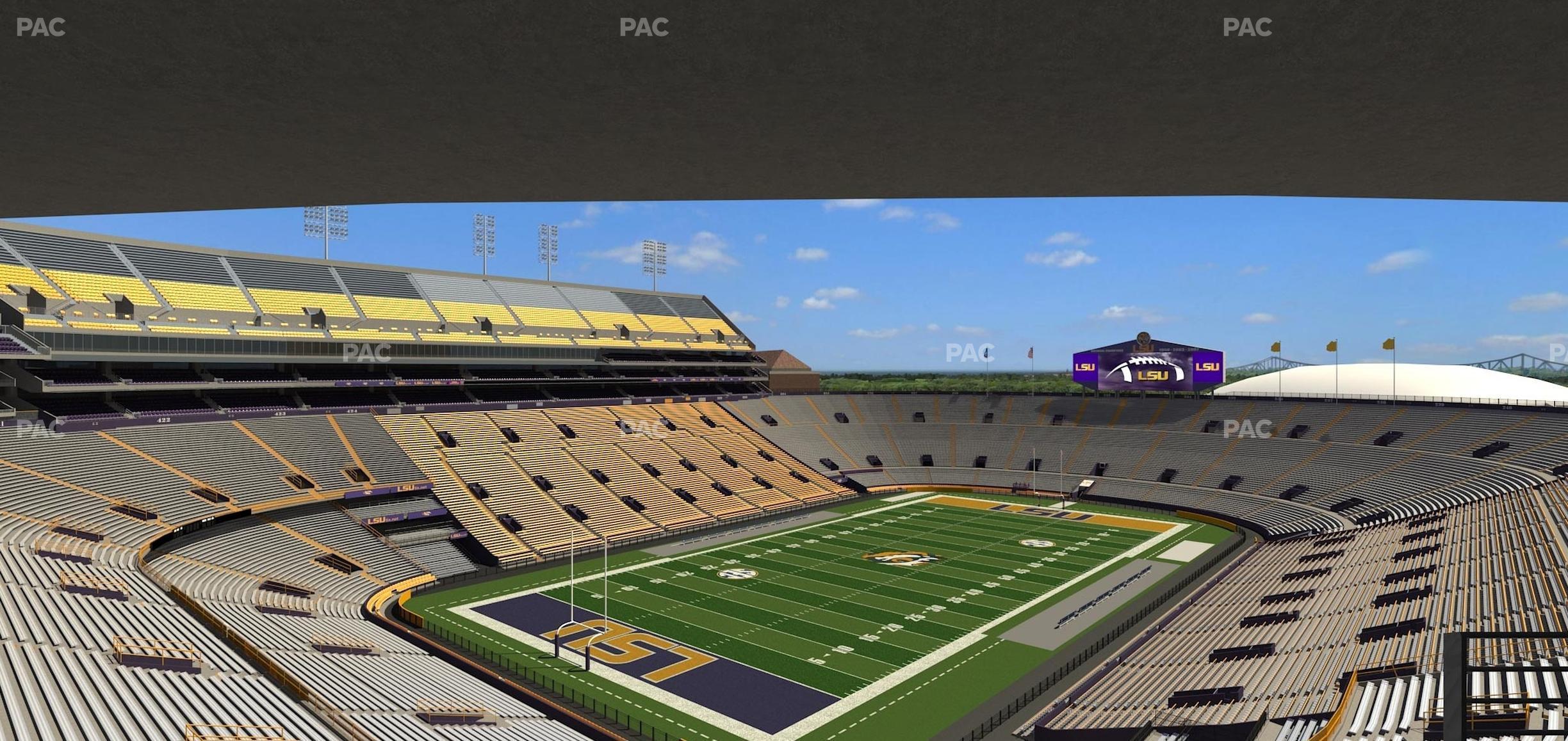 Seating view for Tiger Stadium Section Suite 238