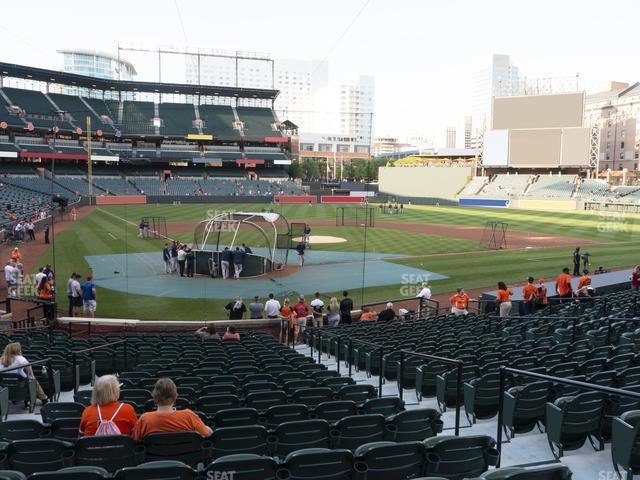 Seating view for Oriole Park at Camden Yards Section 32