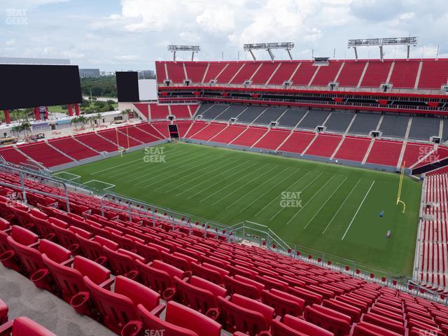 Seating view for Raymond James Stadium Section 340