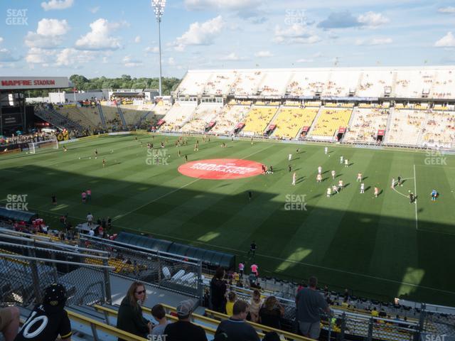 Seating view for Historic Crew Stadium Section 223