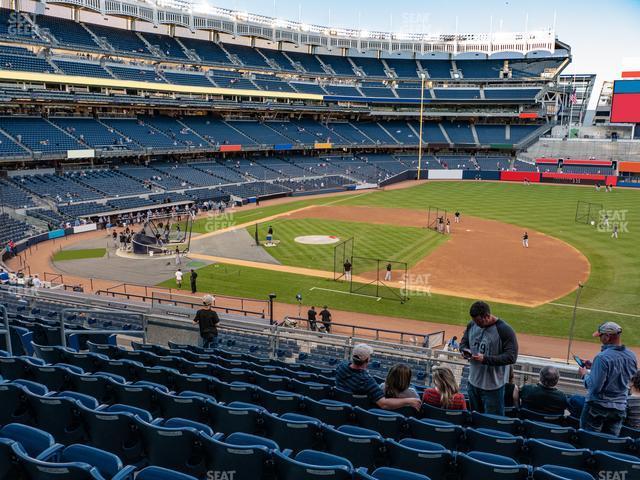 Seating view for Yankee Stadium Section Main Level 214 B