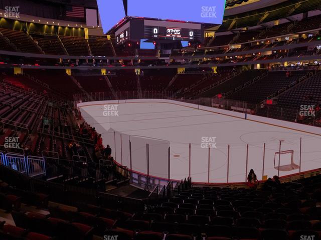 Seating view for Prudential Center Section 12