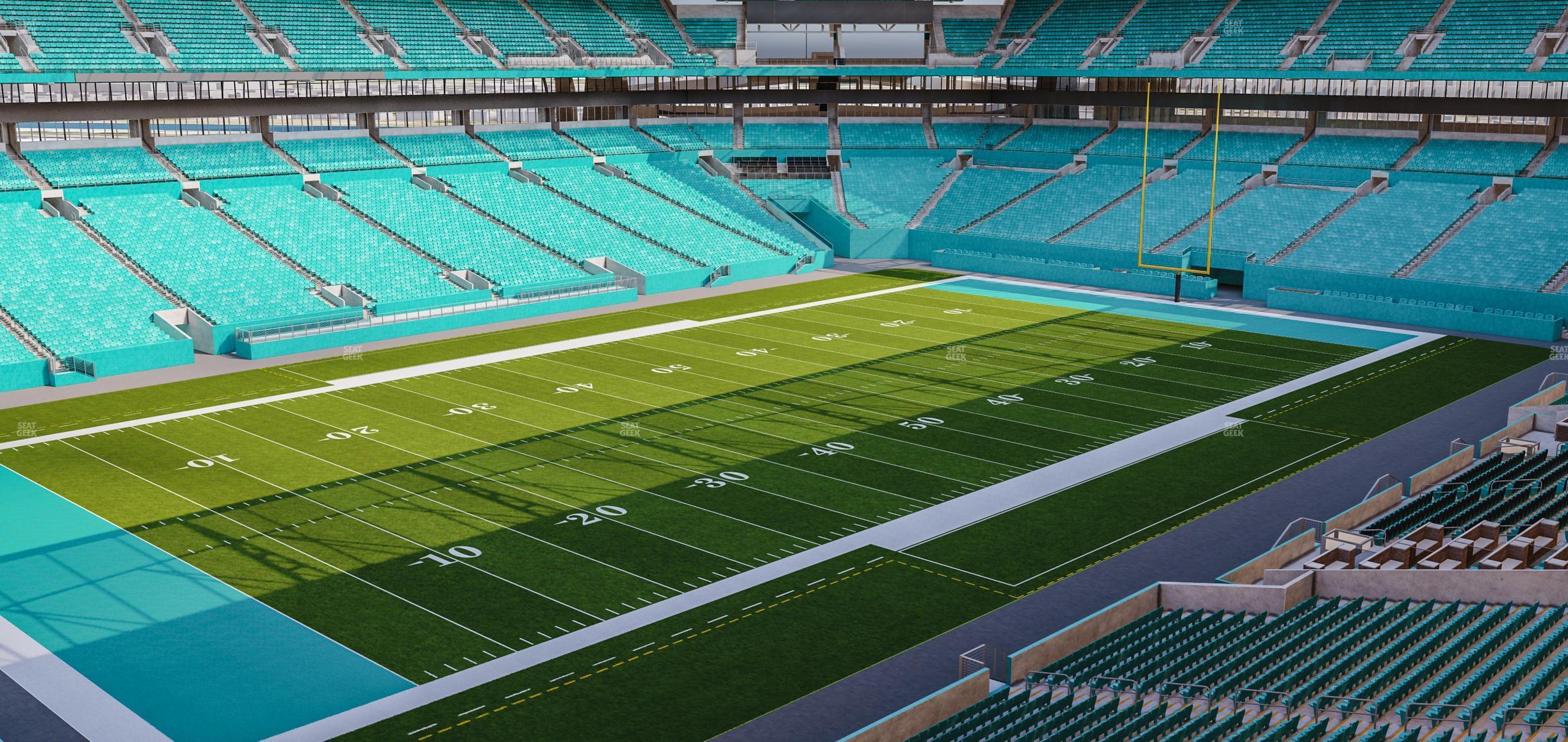 Seating view for Hard Rock Stadium Section 353