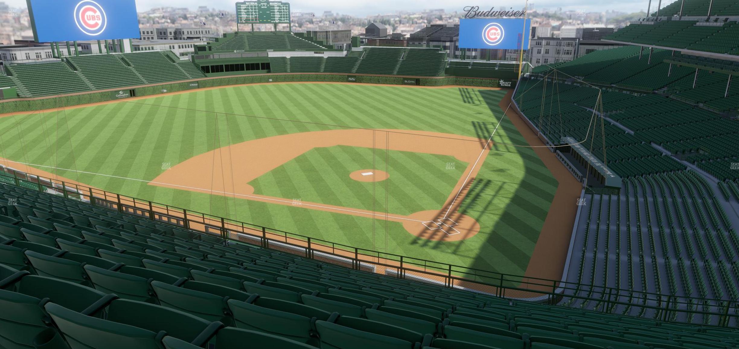 Seating view for Wrigley Field Section 314 Left