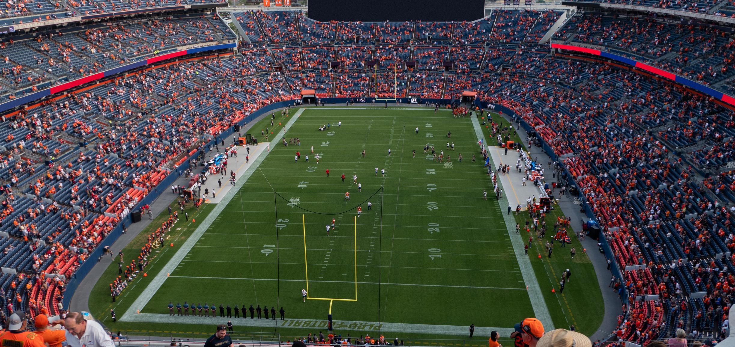 Seating view for Empower Field at Mile High Section 520