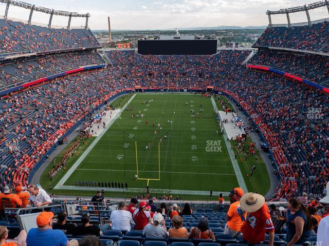 Seating view for Empower Field at Mile High Section 520