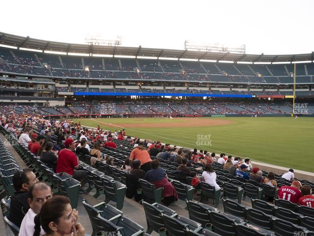 Seating view for Angel Stadium of Anaheim Section 130