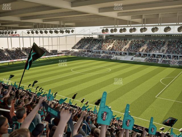 Seating view for CPKC Stadium Section 223