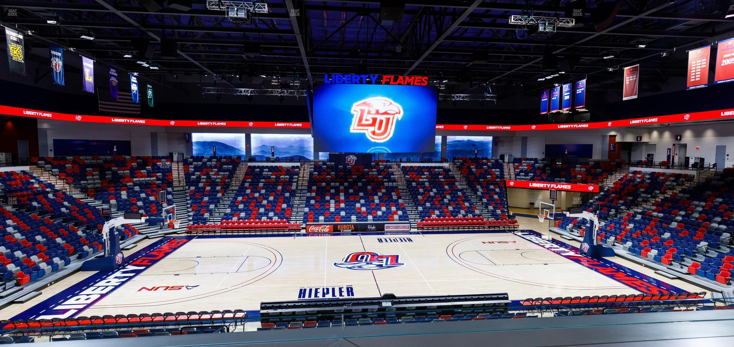 Seating view for Liberty Arena Section Loge Box 7