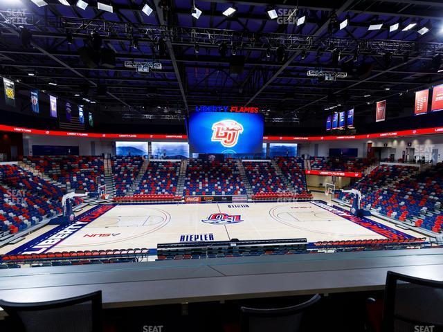 Seating view for Liberty Arena Section Loge Box 7