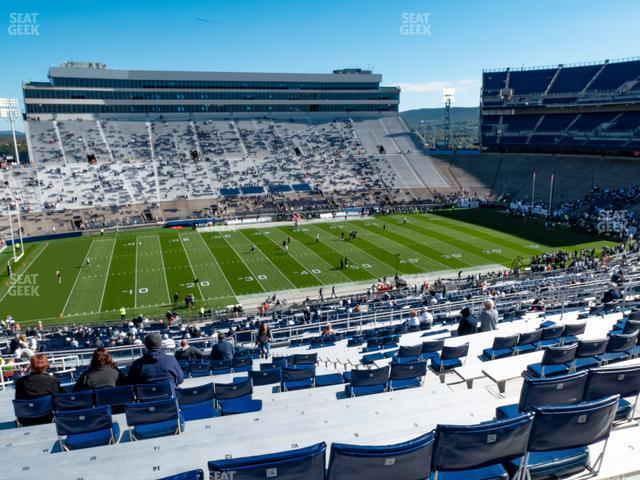 Seating view for Beaver Stadium Section West G Upper