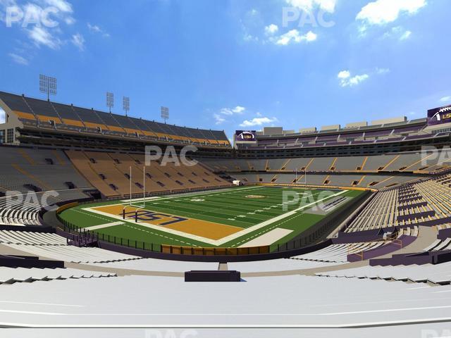 Seating view for Tiger Stadium Section 219