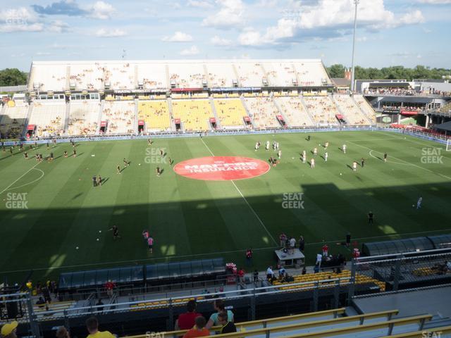 Seating view for Historic Crew Stadium Section 227