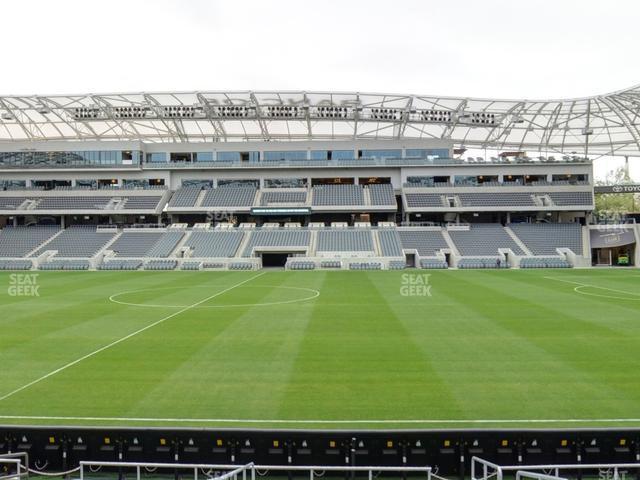 Seating view for BMO Stadium Section 112