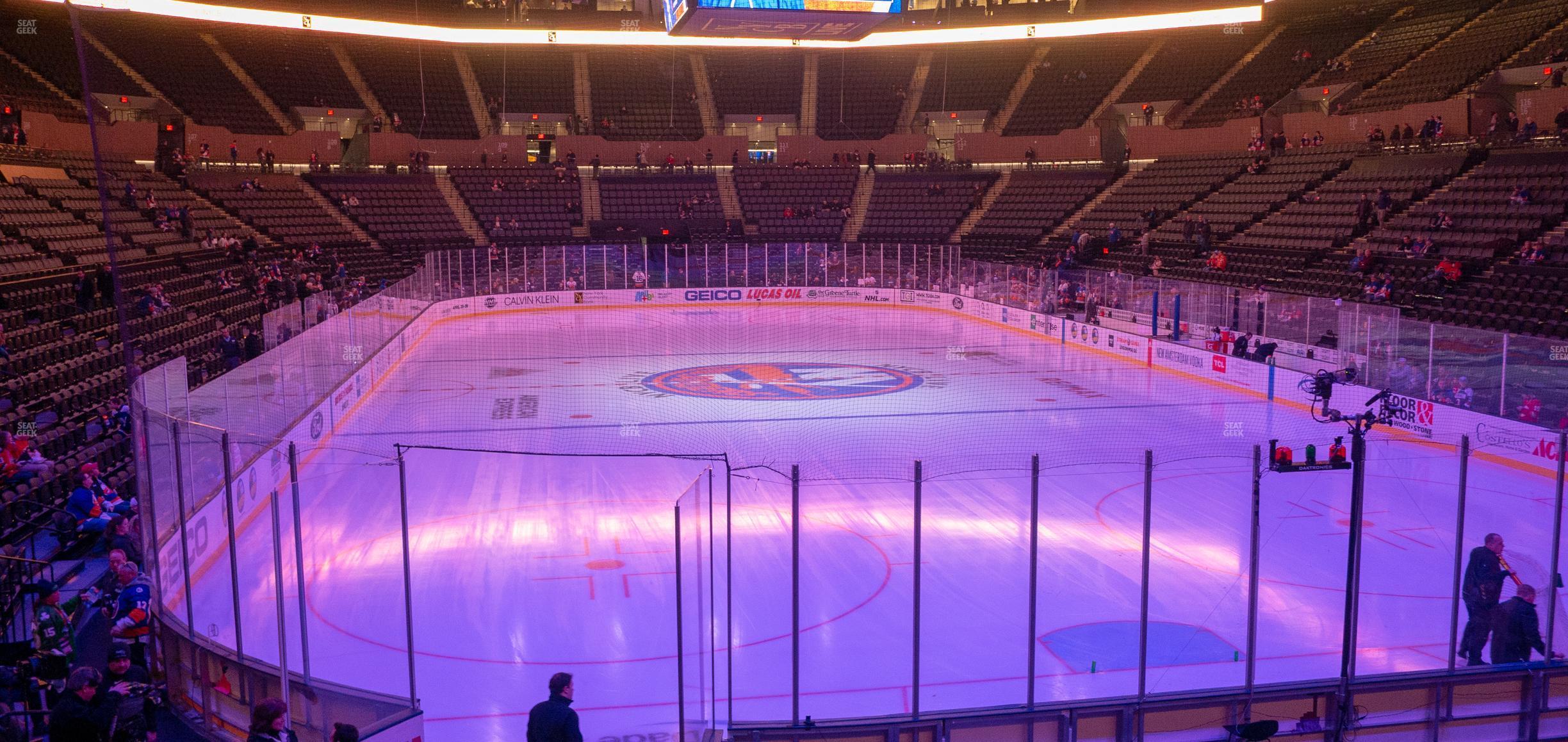 Seating view for Nassau Coliseum Section 125