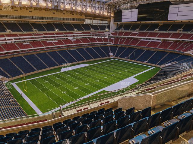 Seating view for NRG Stadium Section 614