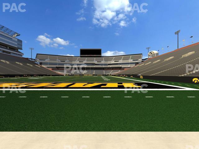 Seating view for Kinnick Stadium Section 115