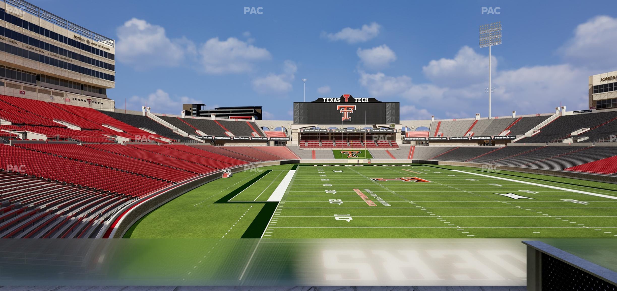 Seating view for Jones AT&T Stadium Section 30