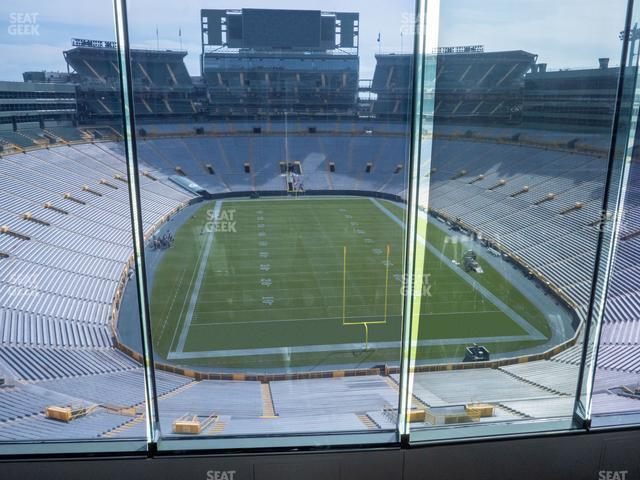 Seating view for Lambeau Field Section 684