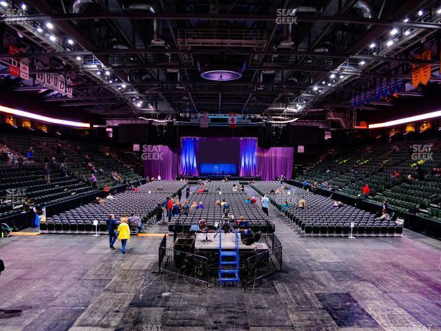 Seating view for Blue Arena at The Ranch Events Complex Section L