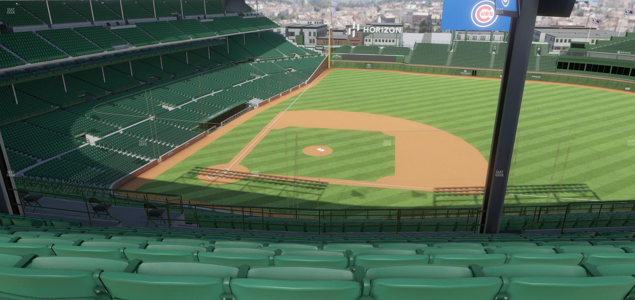 Seating view for Wrigley Field Section 424 Right