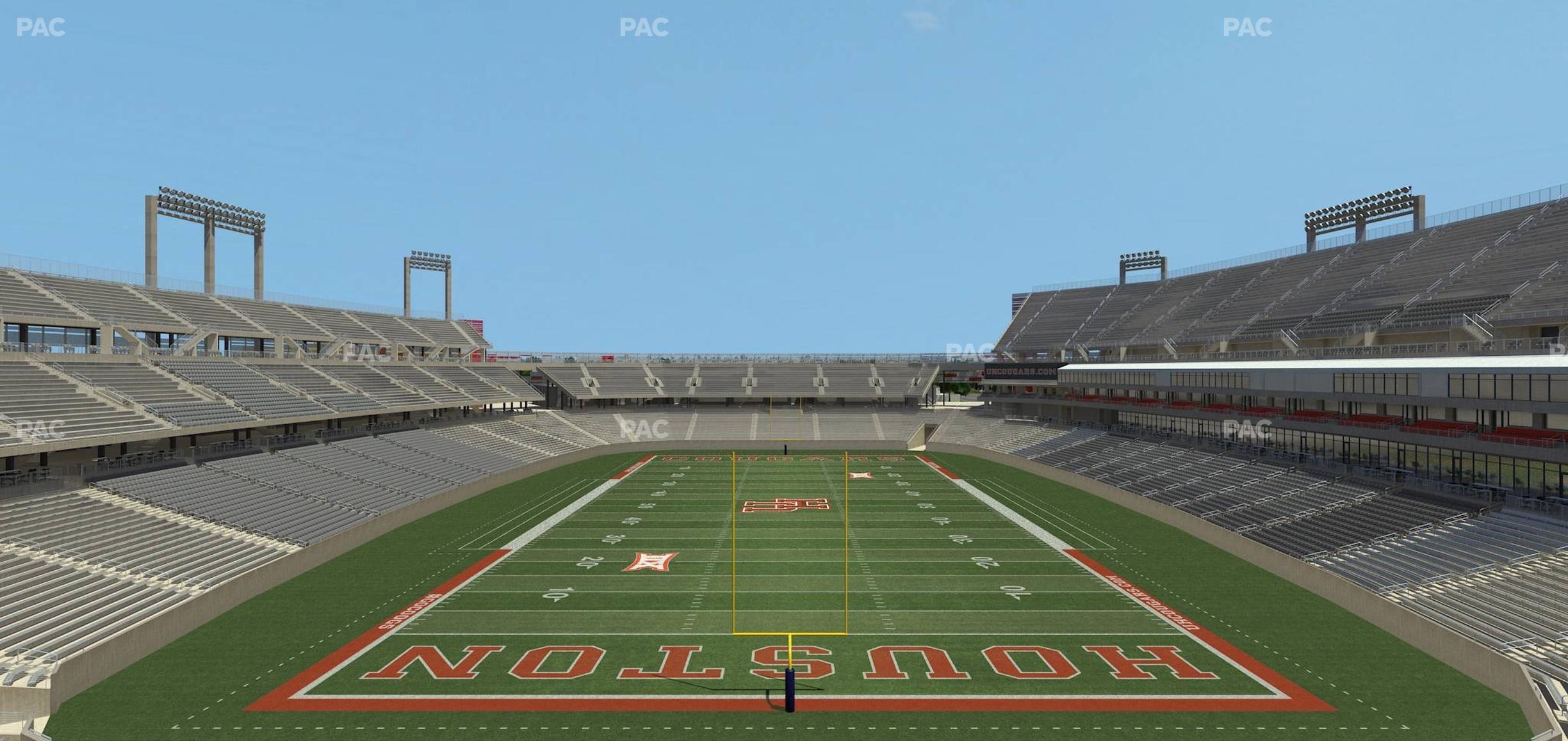 Seating view for TDECU Stadium Section 220