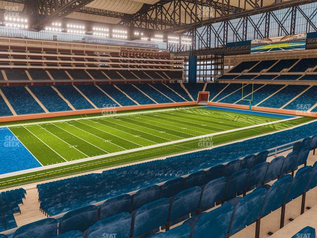 Seating view for Ford Field Section 226