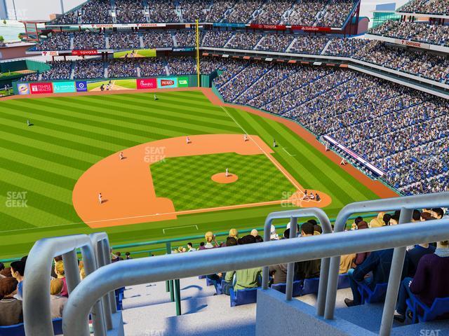 Seating view for Citizens Bank Park Section 426 V