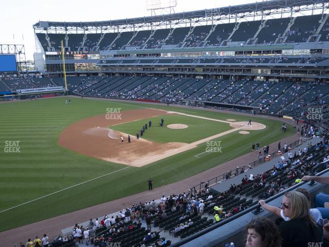 Seating view for Guaranteed Rate Field Section 346