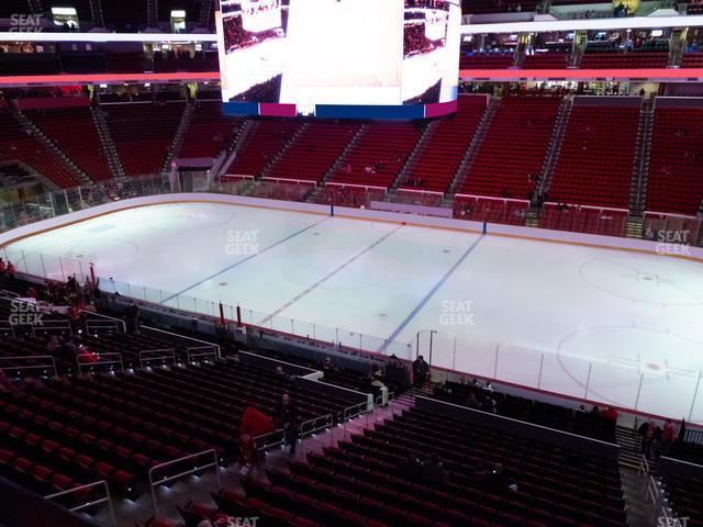 Seating view for Lenovo Center Section 202