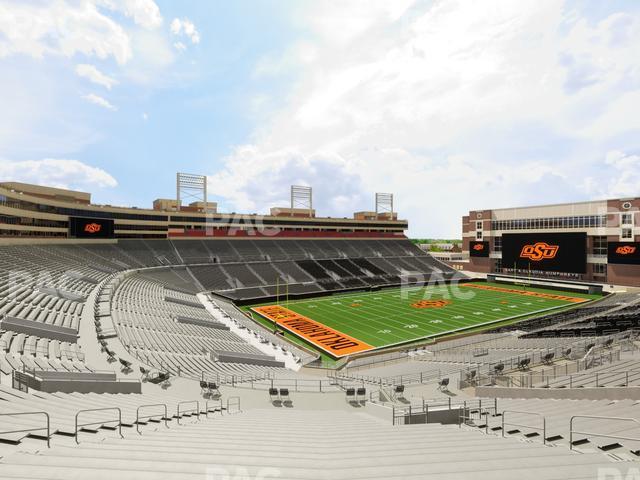 Seating view for Boone Pickens Stadium Section 214