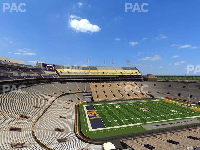 Seating view for Tiger Stadium Section 541