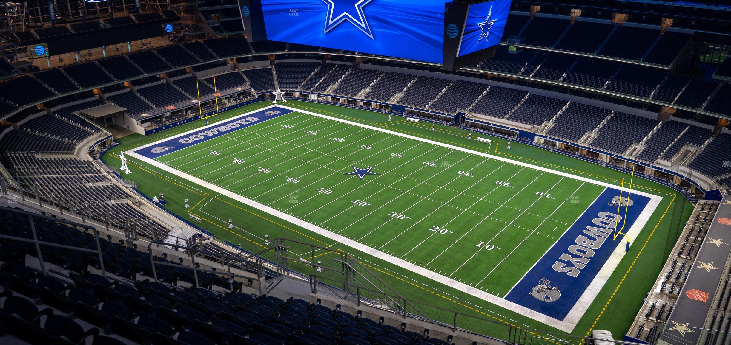 Seating view for AT&T Stadium Section 437