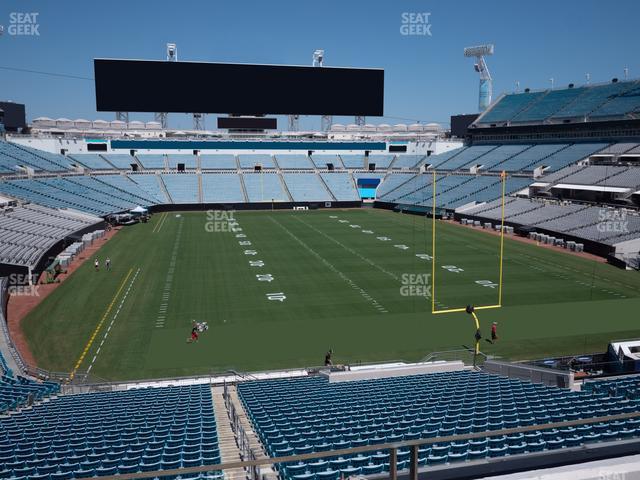 Seating view for EverBank Stadium Section Terrace Suite 6