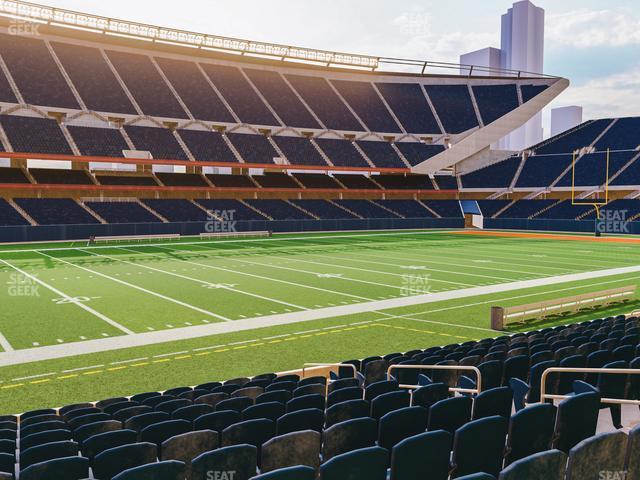 Seating view for Soldier Field Section 113