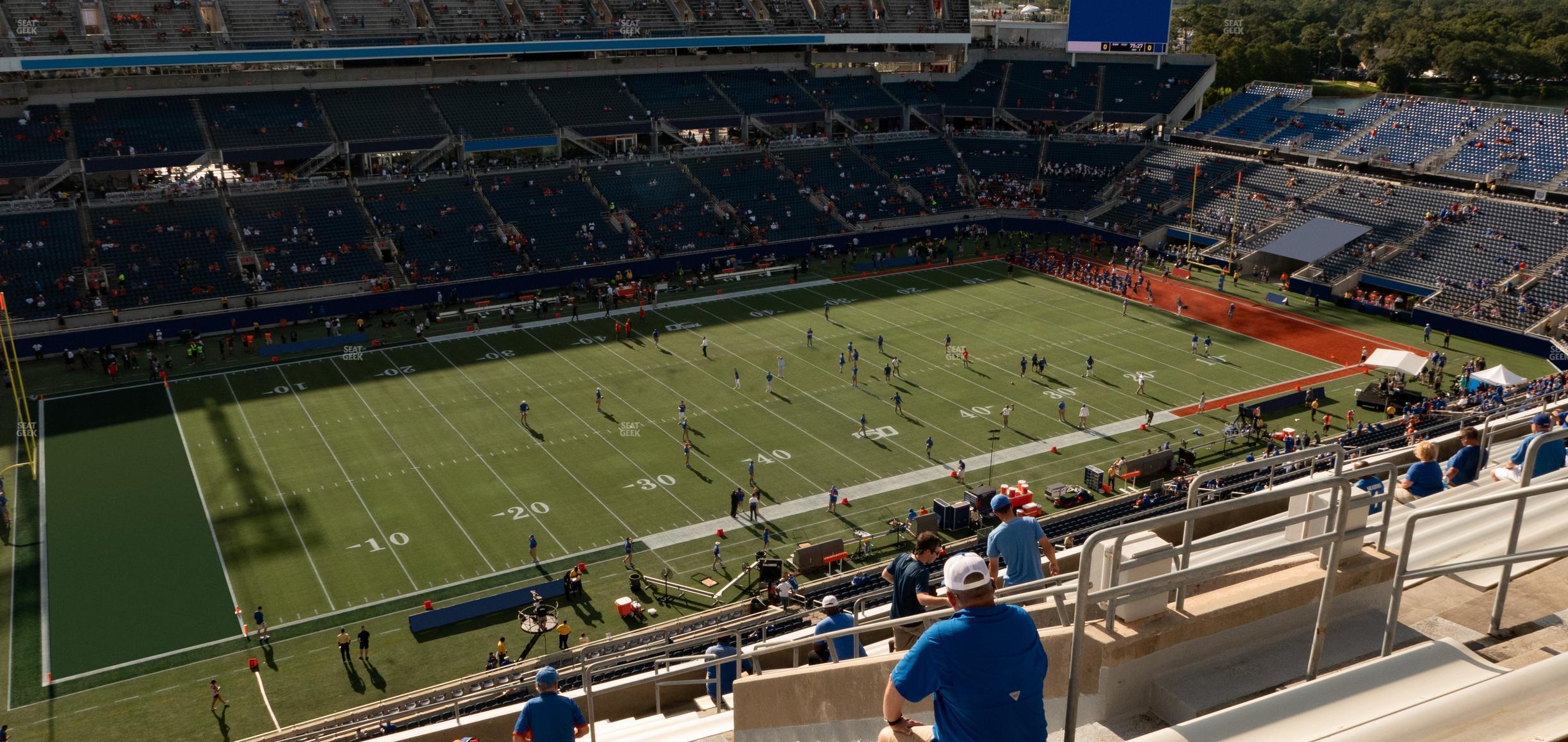 Seating view for Camping World Stadium Section 213