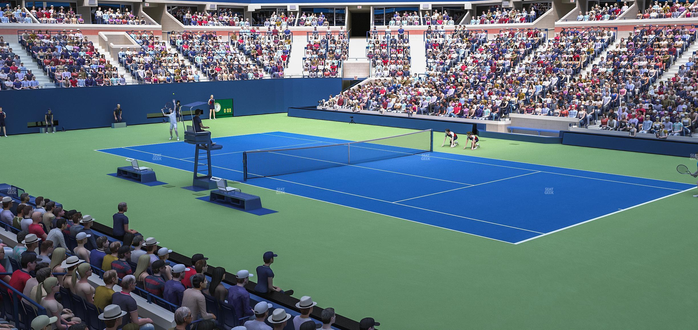 Seating view for Arthur Ashe Stadium Section 62