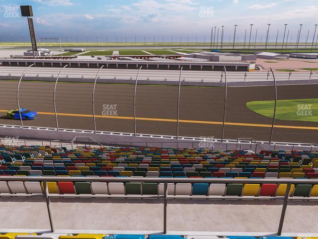 Seating view for Daytona International Speedway Section Back 131