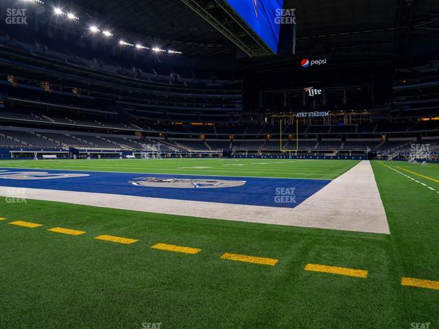 Seating view for AT&T Stadium Section Event Level Suite 8