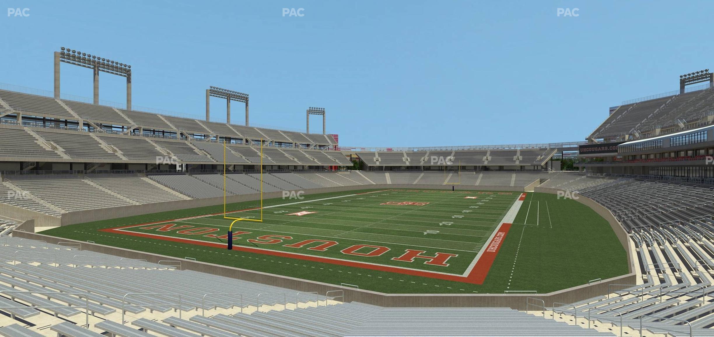 Seating view for TDECU Stadium Section 118