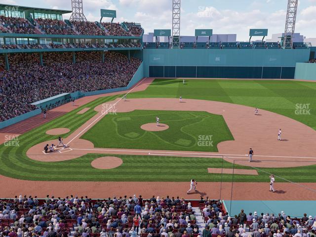 Seating view for Fenway Park Section Dell Technologies Suite R 6