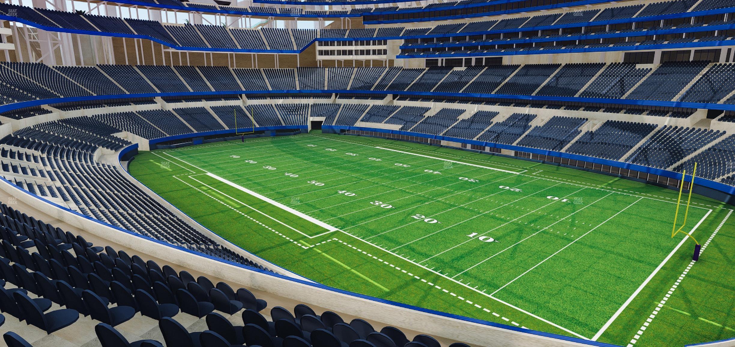 Seating view for SoFi Stadium Section 225